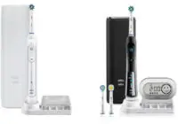 oral-b genius 6000 and orl B pro 7000 electric toothbrushes